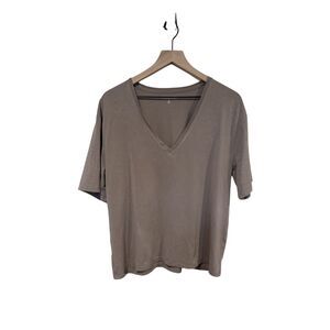 Abercrombie & Fitch Tan Modal-Blend Collection Short Sleeve Tee Size M